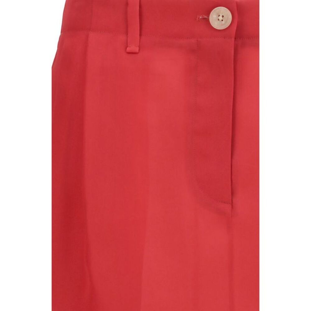 Khaite Multicolor Silk Midi Women's Skirt - Picture 3 of 3